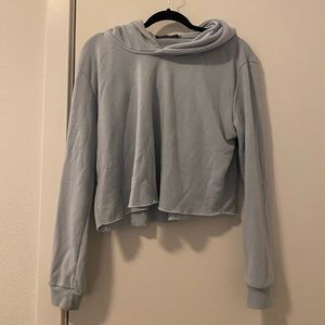 Brandy Melville pastel blue super soft hoodie